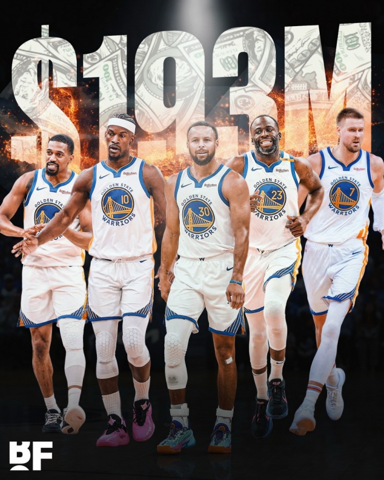 开云体育官网-8名大将缺席！勇士今日缺阵球员薪资达1.93亿 占全队薪水的93%！